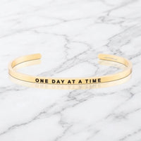 The "One Day at a Time" Bracelet by MantraBand