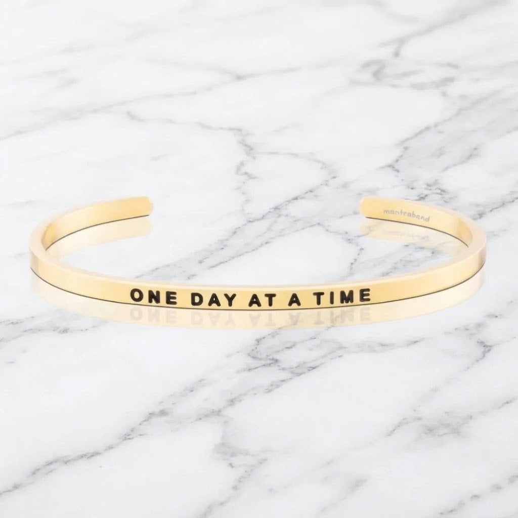 The "One Day at a Time" Bracelet by MantraBand