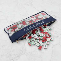 The "Mahjong" Zippered Tile Bag by Oh My Mahjong
