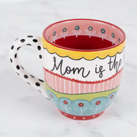 The "Mom is the Heart of the Home" Mug