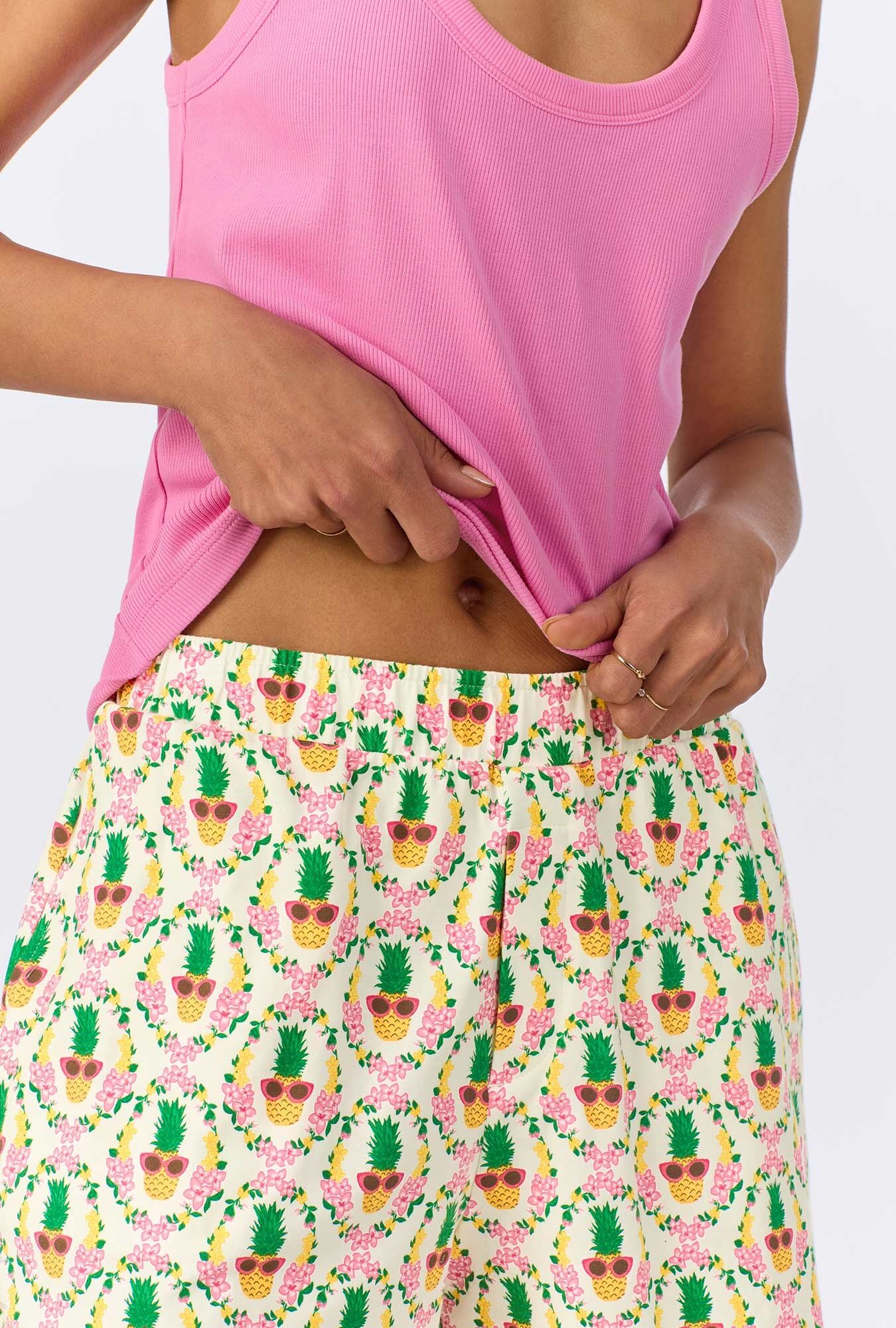 The "Pinacoolada" Boxer and Tank PJ Set by BedHead