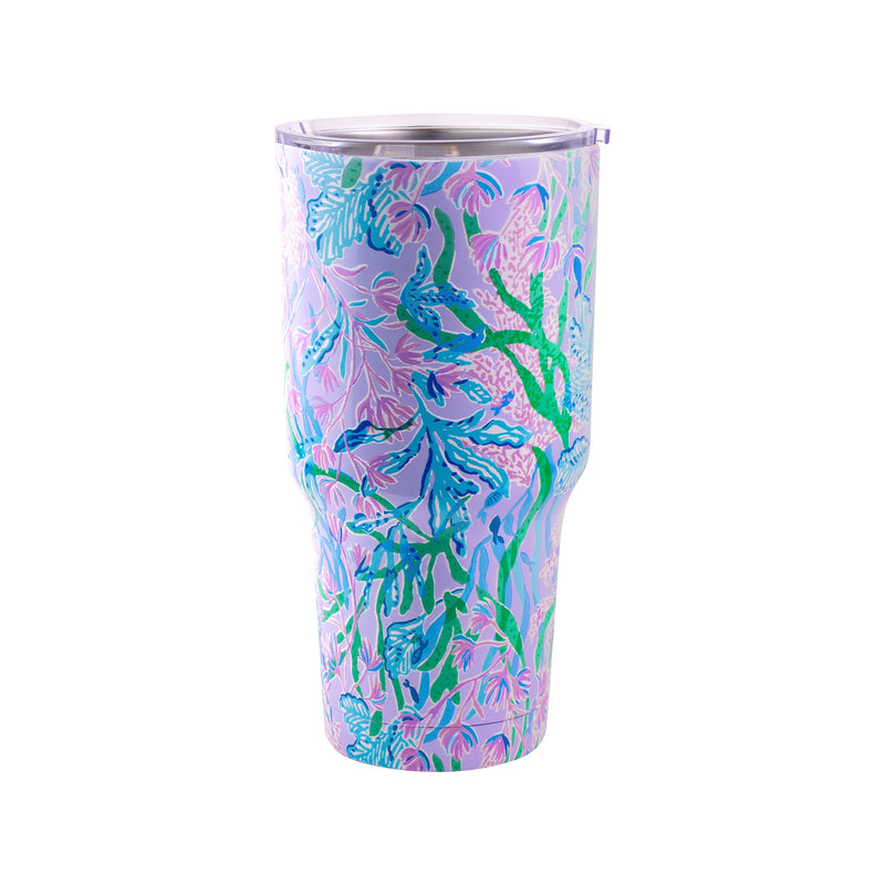 The "Seacret Escape" Insulated Tumbler by Lilly Pulitzer