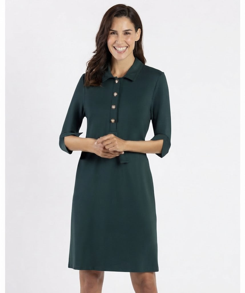 The "Pine Gold" Midge Dress by Jude Connally