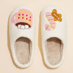 The “Gingerbread & Hot Cocoa” Slippers