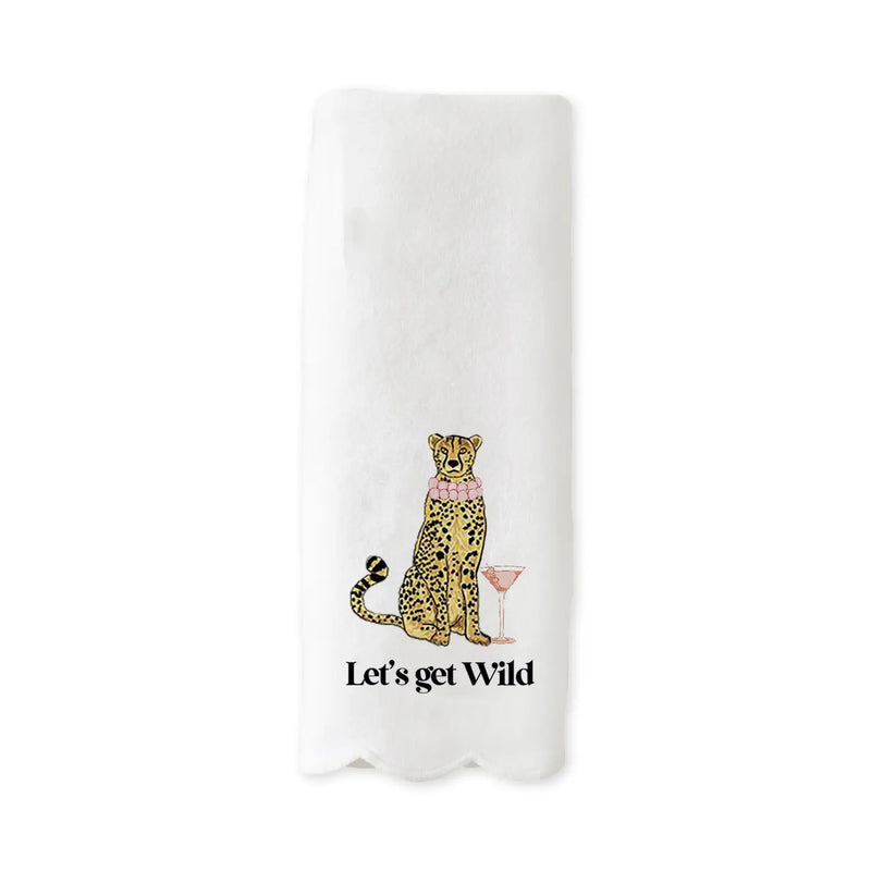 The "Let's Get Wild" Decorative Towel