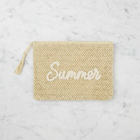 The "Summer" Straw Pouch