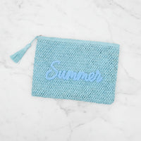 The "Summer" Straw Pouch