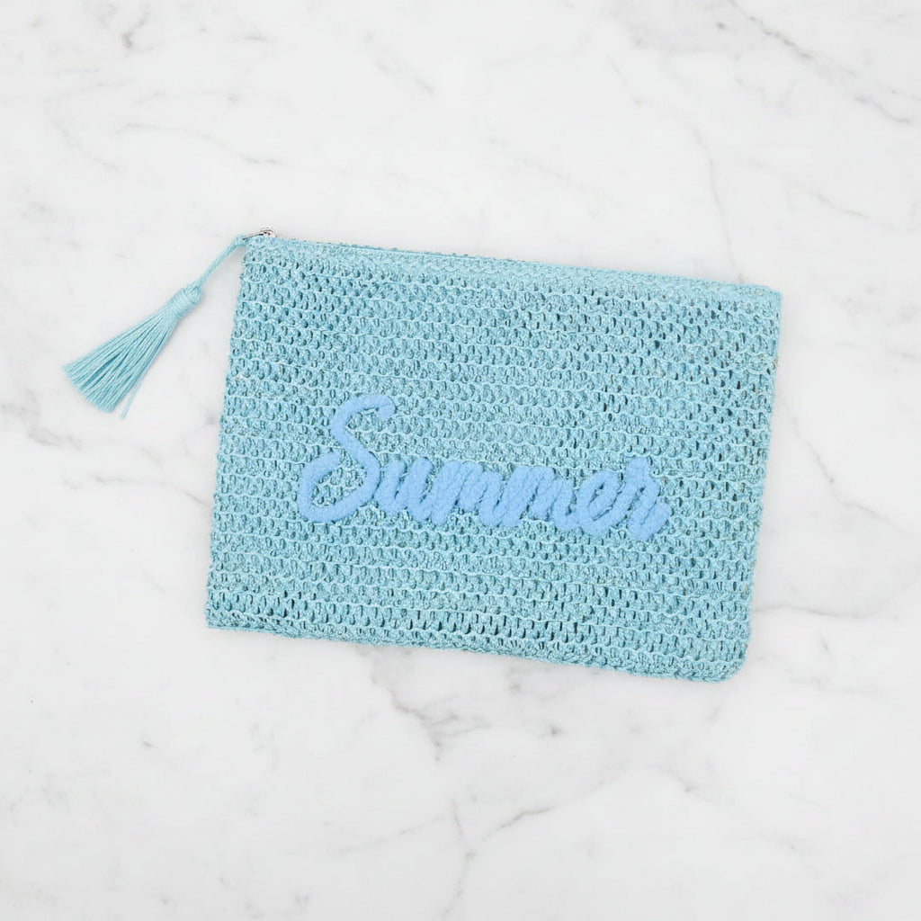 The "Summer" Straw Pouch