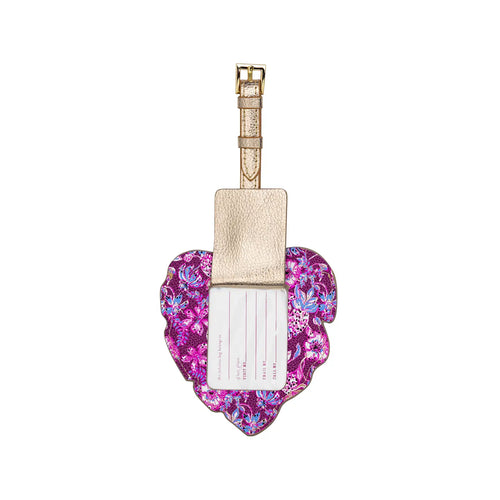 The "Tropical with A Twist" Luggage Tag by Lilly Pulitzer