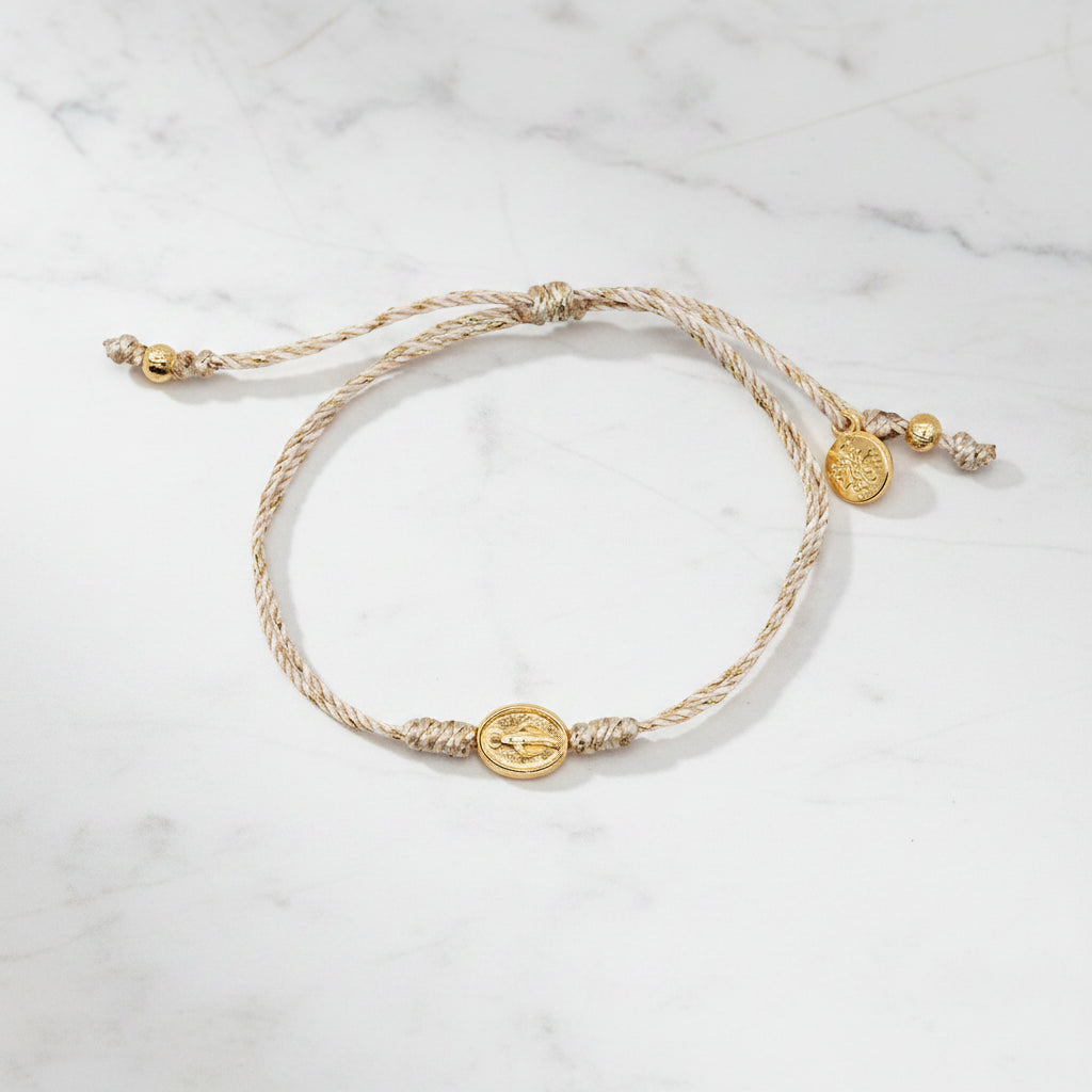 The "Say Yes - Miraculous Medal" Bracelet by My Saint My Hero