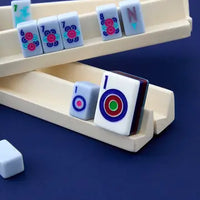 The "Parisian Blue" Travel Mahjong Set by Oh My Mahjong