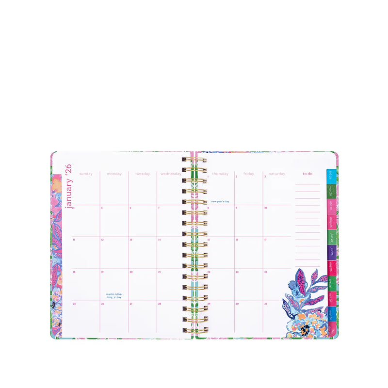 The "2025-2026 17 Month Jumbo Agenda" by Lilly Pulitzer