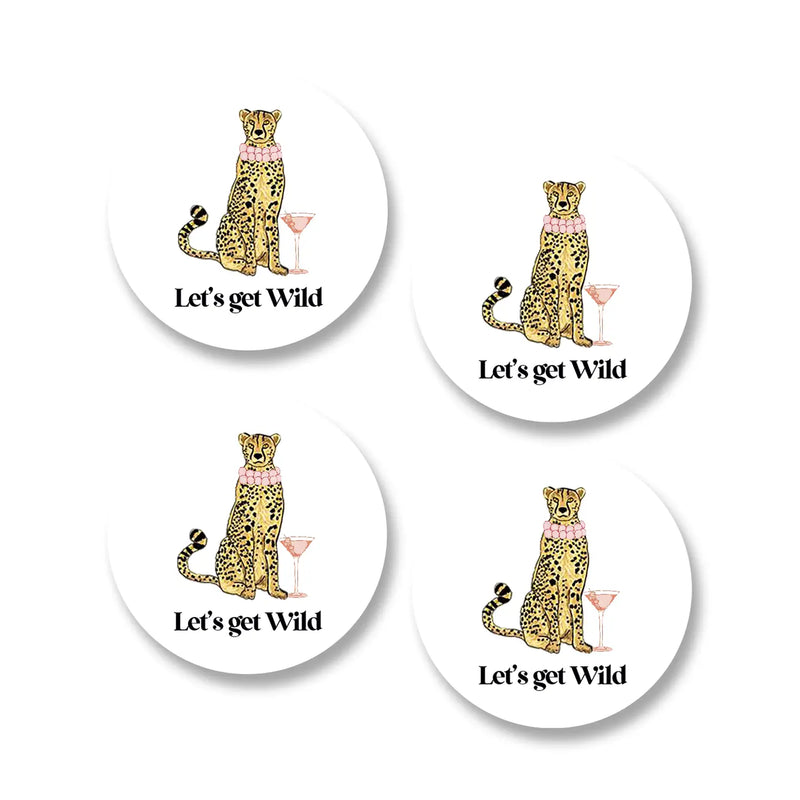 The "Let's Get Wild" Coasters