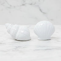 The "Resort White" Ceramic Salt and Pepper Shakers by Lilly Pulitzer