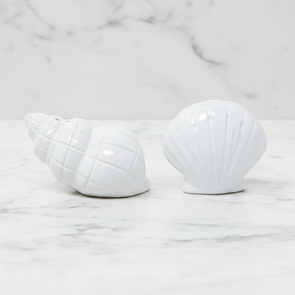 The "Resort White" Ceramic Salt and Pepper Shakers by Lilly Pulitzer
