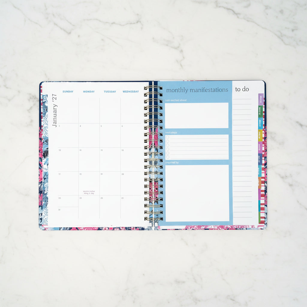The "Jumbo 17 Month Agenda 2026/2027" by Lilly Pulitzer