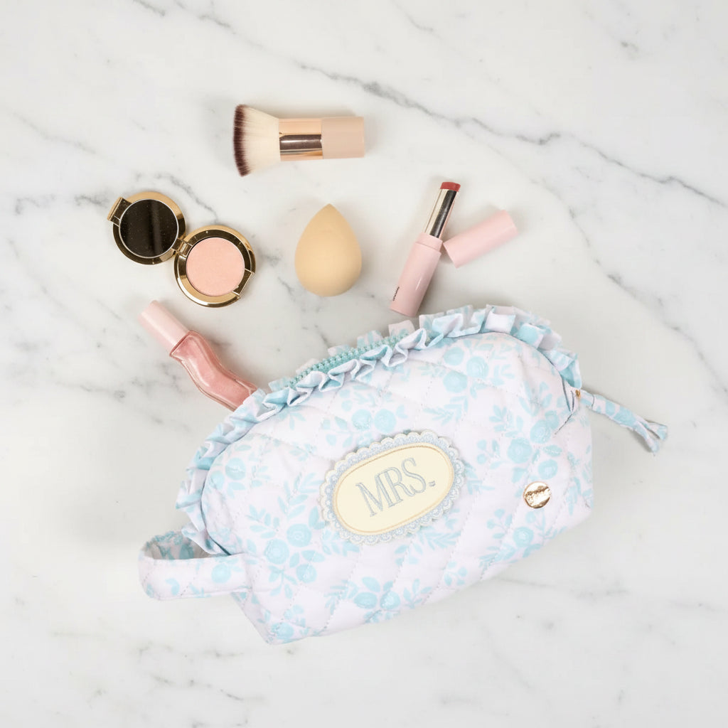 The "Mrs." Quilted Pouch