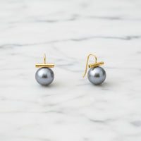 The "Petite +Sweet Pebble Pearls Baby" Earrings by CC & Co Catherine Canino