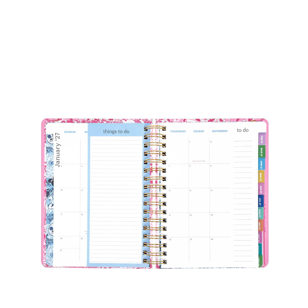 The "Large 17 Month 2026/2027 Agenda" by Lilly Pulitzer