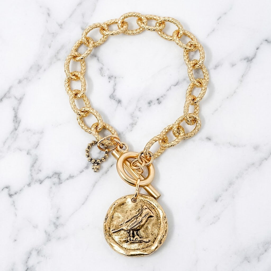 The "Cardinal" Heirloom Twist Bracelet