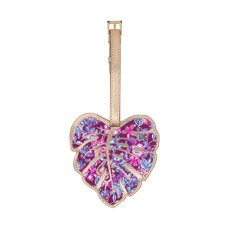 The "Tropical with A Twist" Luggage Tag by Lilly Pulitzer