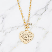 The "Love in a Million Languages" Necklace