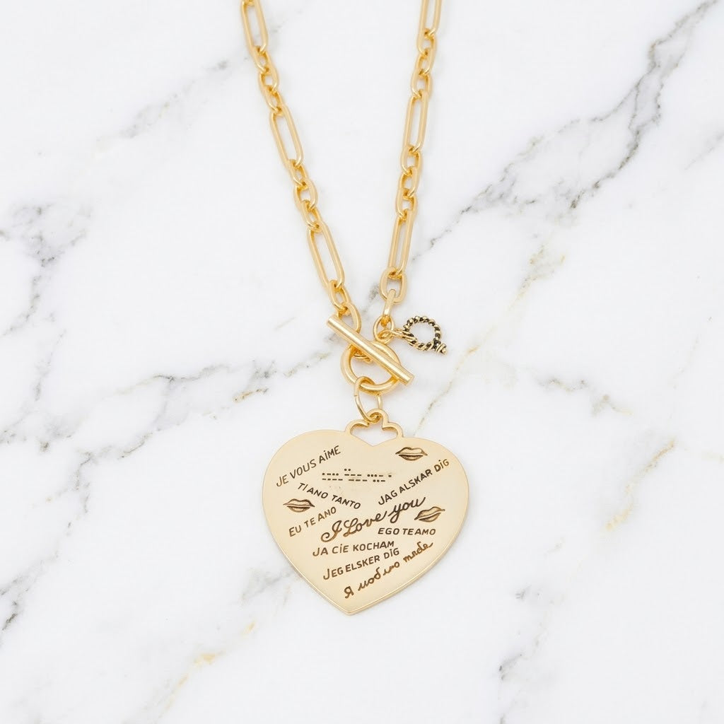 The "Love in a Million Languages" Necklace