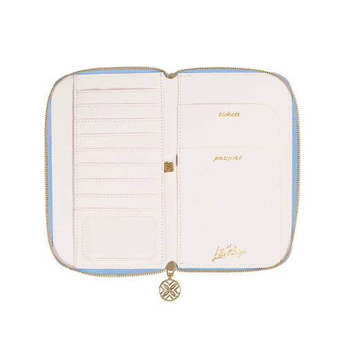 The “Bamboo Trellis” Travel Wallet by Lilly Pulitzer
