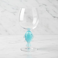 The "Fishy" Acrylic Wine Glass