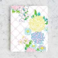 The "Lilly Garden" Concealed Spiral Notebook by Lilly Pulitzer