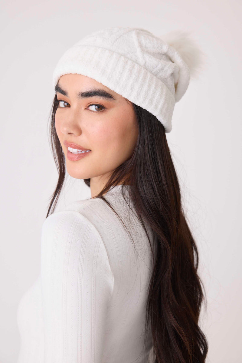 The "Cozy Cable" Beanie by PJ Salvage