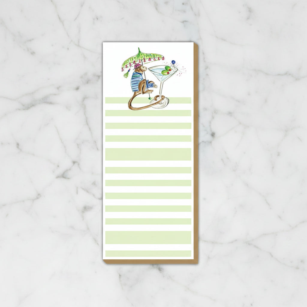 The "Martini Monkey" Notepad