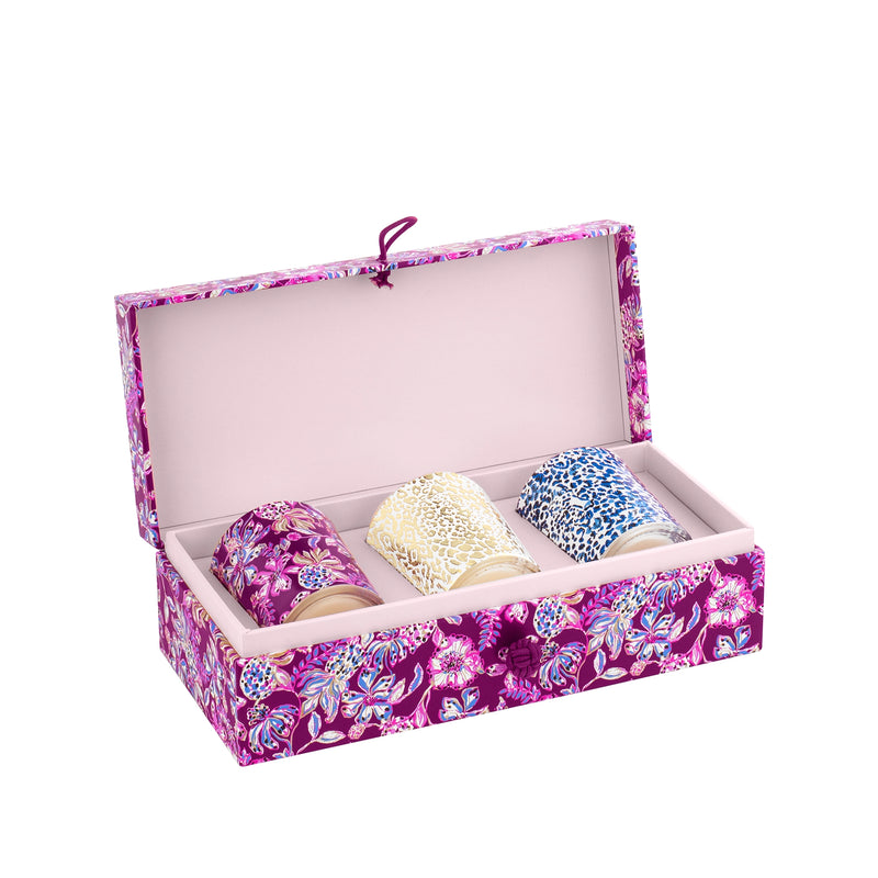 The "Assorted Candle" Votive Set by Lilly Pulitzer