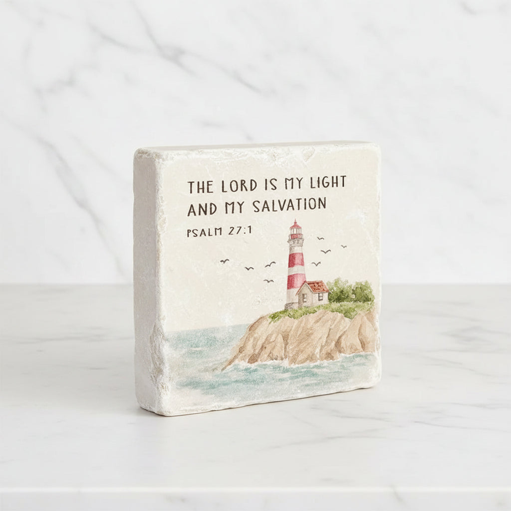 The "Large Block" Scripture Stone Art
