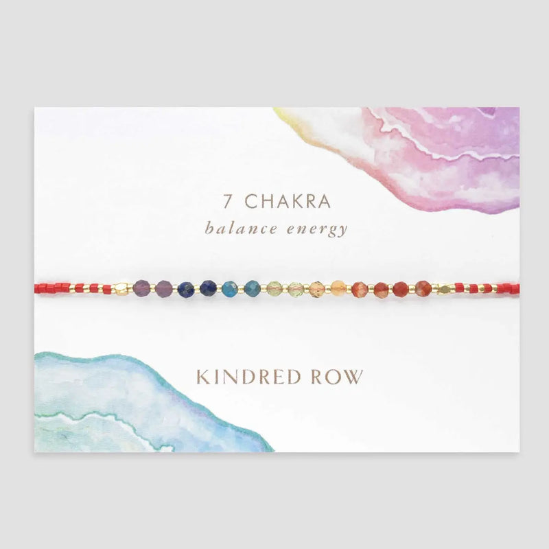 The "7 Chakra" Stacking Bracelet