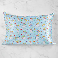 The "Lisa Frank X Kitsch" Satin Pillowcase