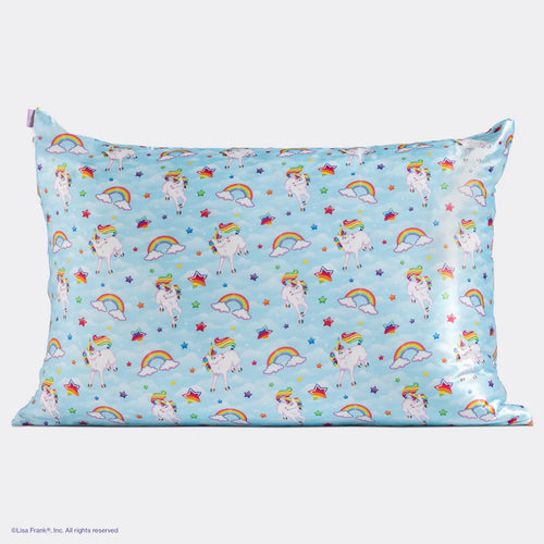 The "Lisa Frank X Kitsch" Satin Pillowcase