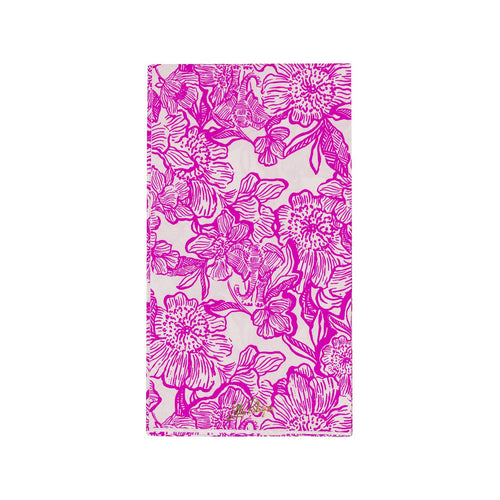 The “Unforgettable Pink” Paper Dinner Napkins by Lilly Pulitzer