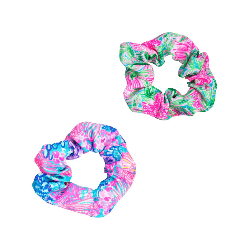 The "Scrunchie 2 Pack" by Lilly Pulitzer