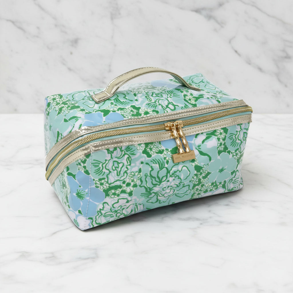 The "Mint Condition" Carryall Pouch by Lilly Pulitzer