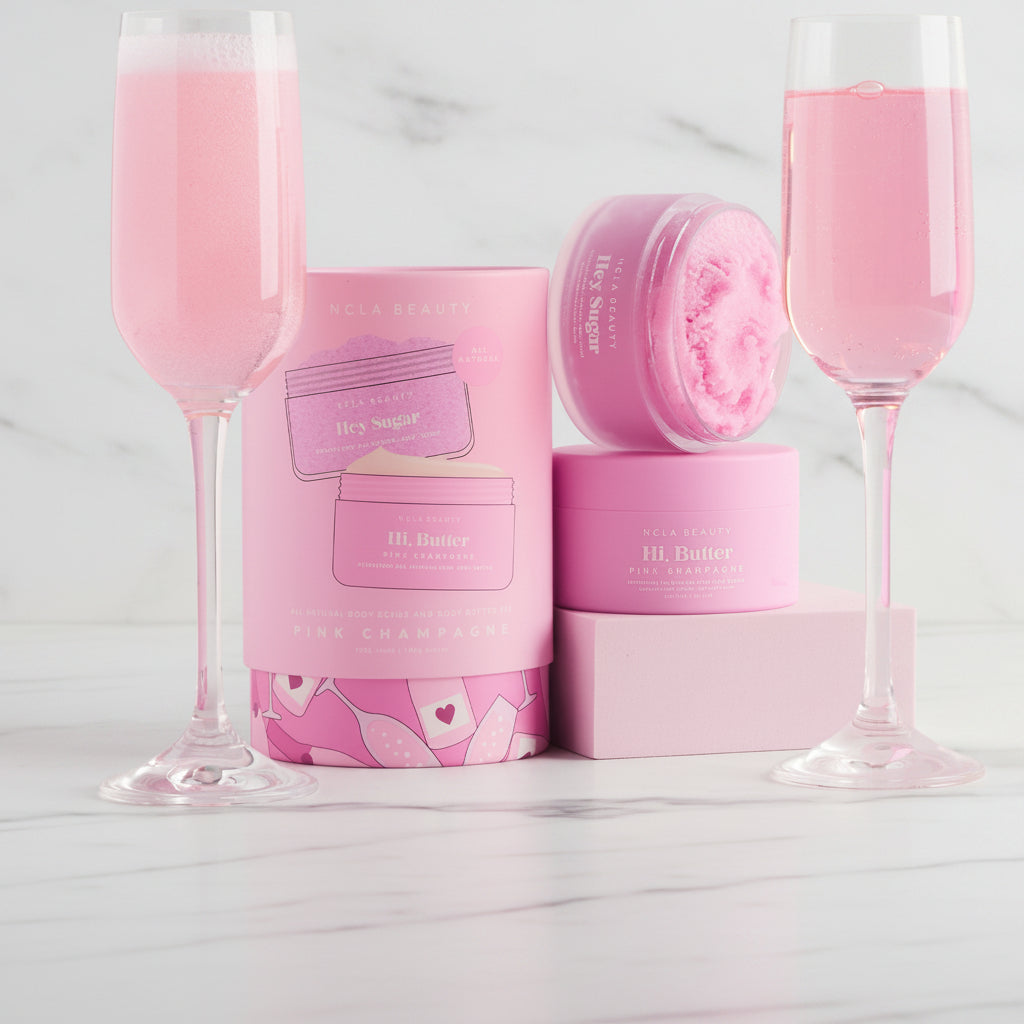 The "All Natural Body Butter and Scrub" Gift Set