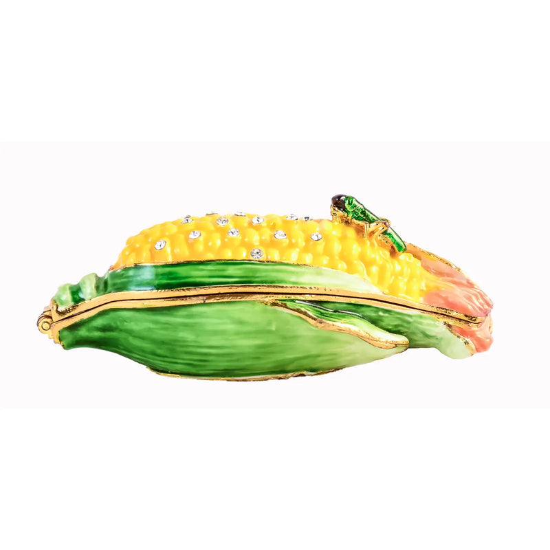The "Swarovski Corn" Trinket Box