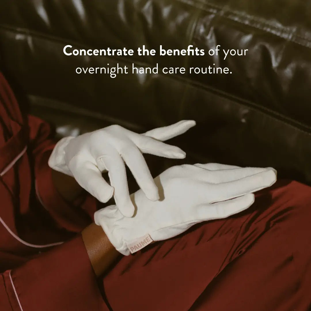 The "Cotton Overnight" Gloves by PAUME