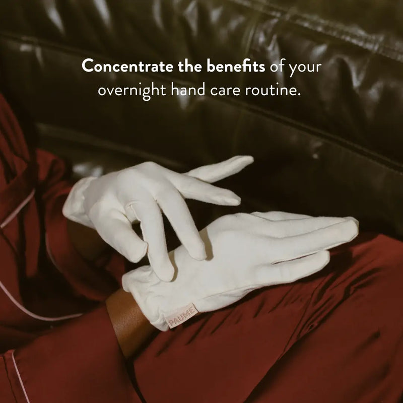 The "Cotton Overnight" Gloves by PAUME