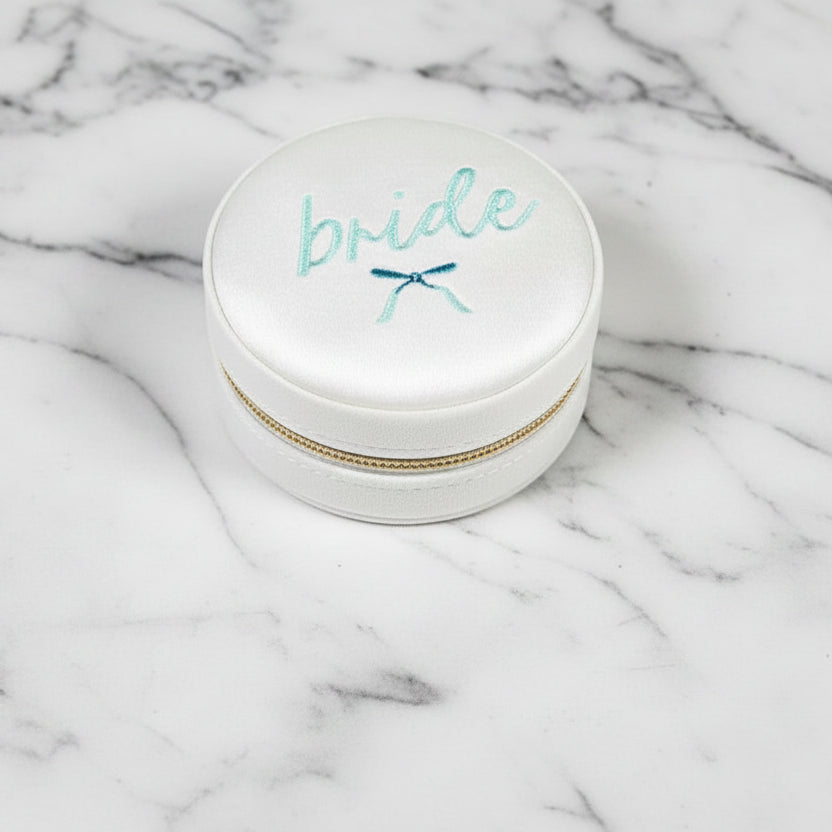 The "Bride" Travel Jewelry Case
