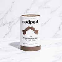 The "Weighted Sleep Mask" by nodpod