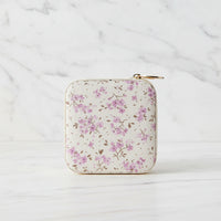 The "Floral" Travel Jewelry Case