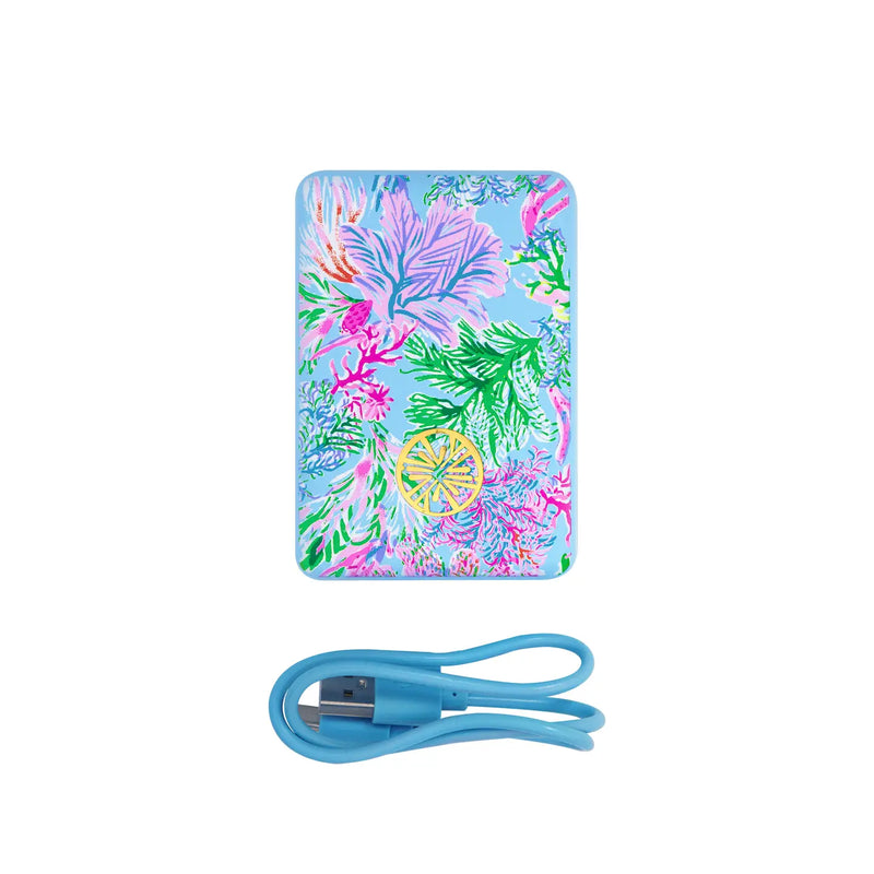 The "Portable Wireless Charger" by Lilly Pulitzer