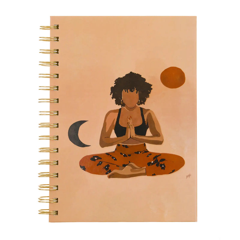 The "Namaste" Spiral Journal
