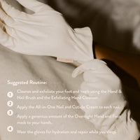 The "Cotton Overnight" Gloves by PAUME